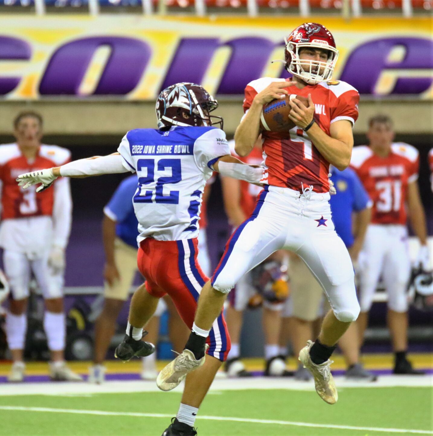 Shrine Bowl - Owen Brase and Austin Hilmer
